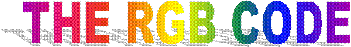 THE RGB CODE 